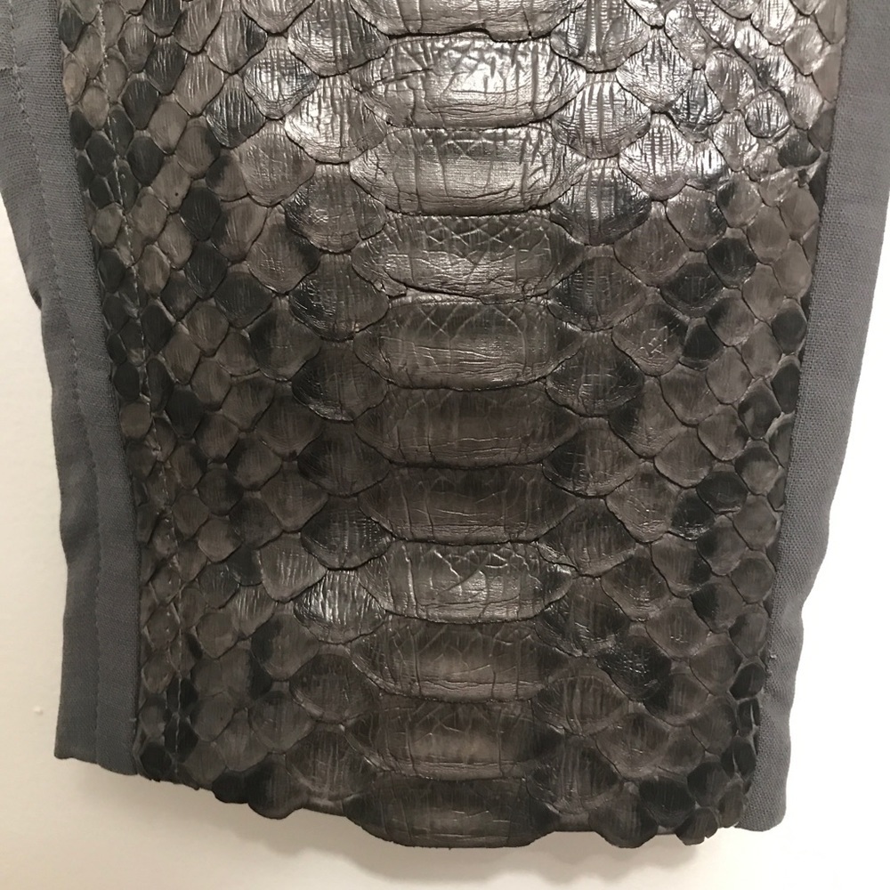 Kaufmanfranco Python-Front Cropped Pants - Picture 11 of 16
